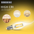 Sunshine LED Filament Candle Bulb 4W / 5W Base E14 LED Light Bulb LED Vintage Antique Chandelier Light Daylight / Warmwhite - Selffix Singapore