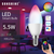 Sunshine LUMI Smart LED Wifi Candle Bulb - 5.5W / E14 / RGB+White and Color Ambiance Bulb SCANA - Selffix Singapore