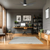 Gloxon 52" DC 5-Blades Hugger Ceiling Fan with LED Light CF5202 LR Black / Black Wood / White - Selffix Singapore