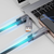 Sunshine CAG-BK USB A/Type C to Type C/Lightning Cable - Selffix Singapore