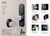 HDB/BTO Door Lock Bundle - Zigbang ZD-R70 Wooden Door Smart Lock (Black/ Ivory/ Aqua Green) + SHP-A21 Metal Gate Lock - Selffix Singapore