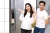 HDB/BTO Door Lock Bundle (Dual Sync) - Zigbang SHP-P52 Wooden Door Smart Lock (Black/Gold) + SHP-A21 Metal Gate Lock (Black) - Selffix Singapore