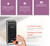 HDB/BTO Door Lock Bundle - Zigbang SHP-DP609 Wooden Door Smart Lock (Silver) + SHP-A21 Metal Gate Lock - Selffix Singapore