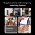 Aqara U200 Smart Door Lock (Black/White) - Selffix Singapore