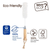 White Magic Eco Basics Bottle Brush - Selffix Singapore