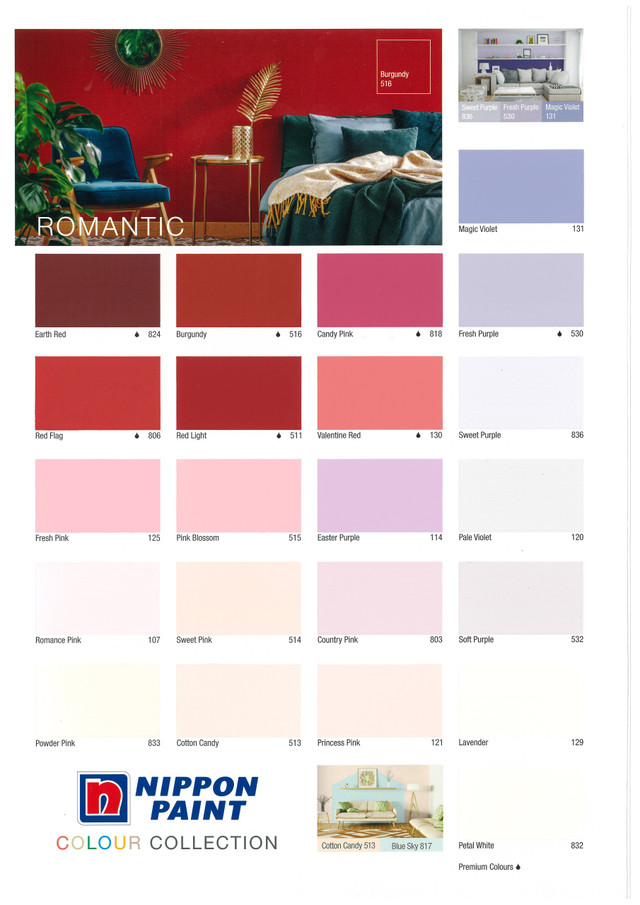 Nippon Paint Colour Chart Catalogue | Selffix DIY
