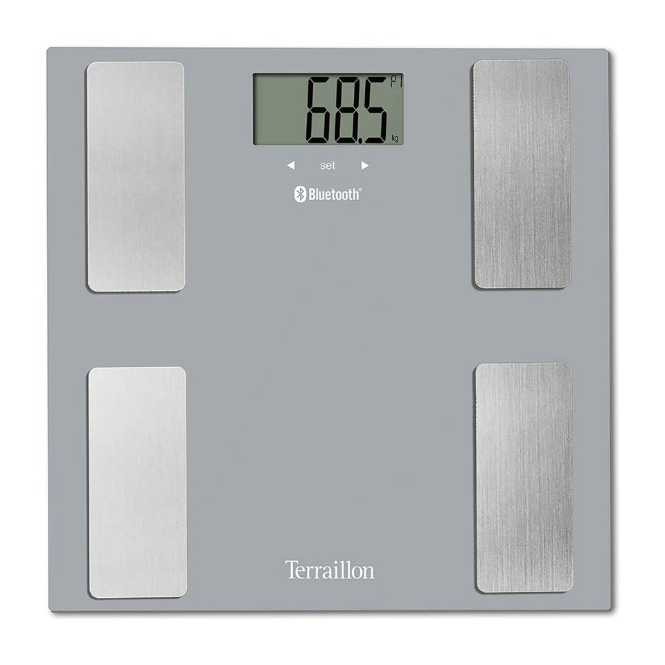 Terraillon 14754 Smart Connect Bathroom Scale Selffix DIY
