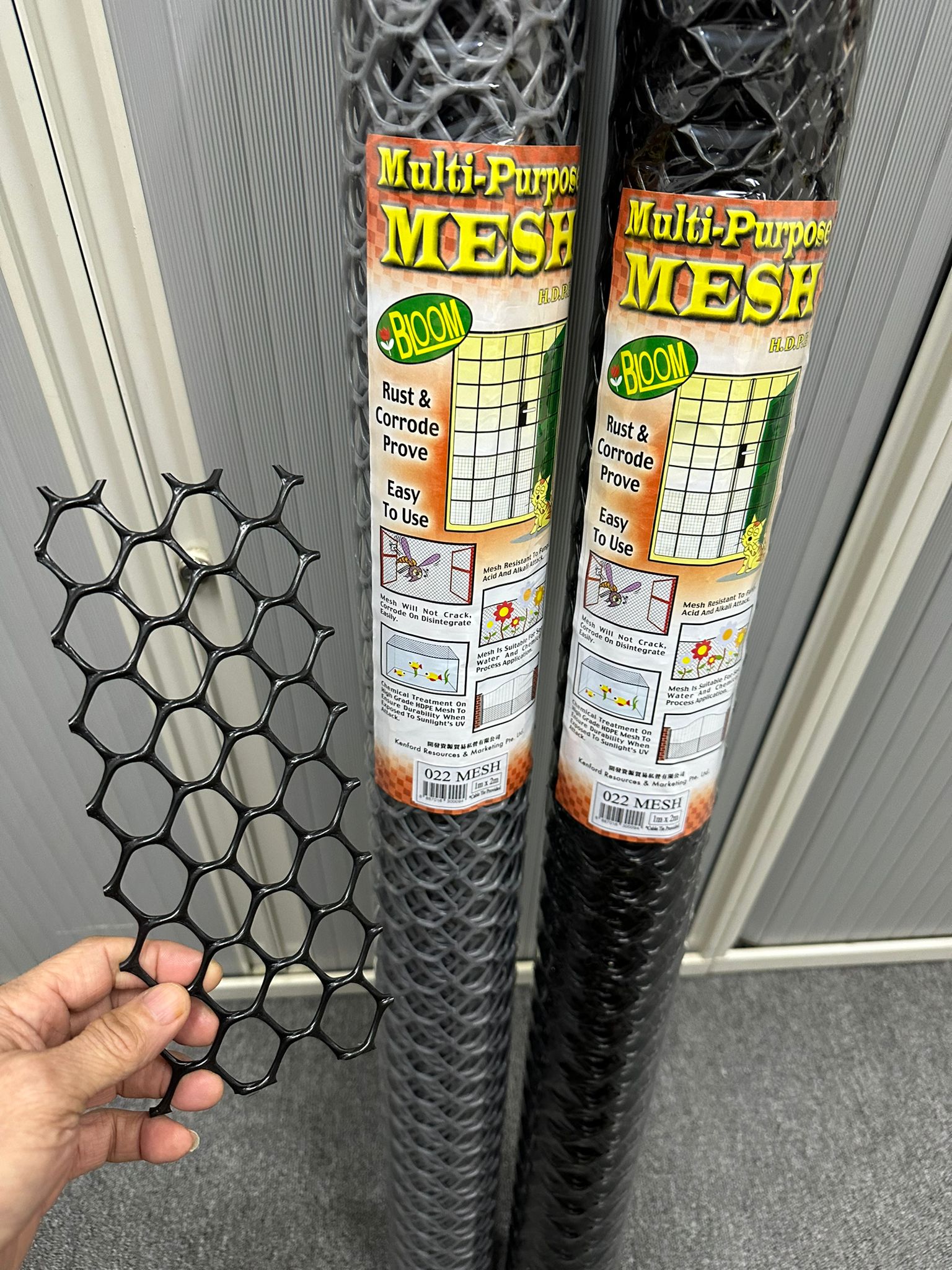 Kenford Black Mesh - Selffix Singapore