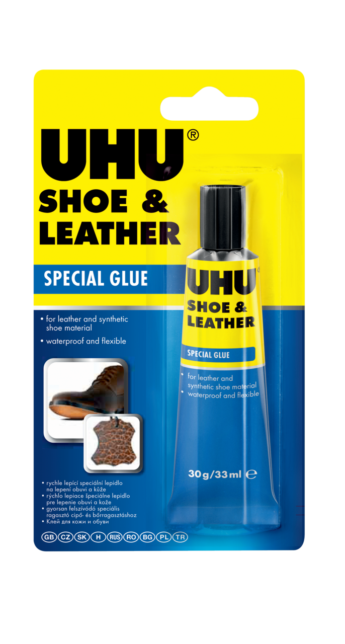 UHU 46680 Shoe & Leather 30g/33ml - Selffix Singapore