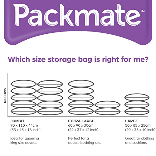 Packmate High Volume Vacuum Storage Bags 2pc - Selffix Singapore