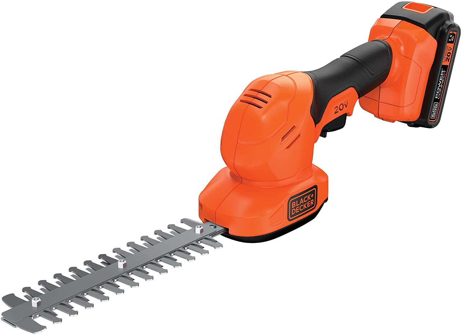 Black & Decker BCSS20D1 18V Cordless Shear Shrubber - Selffix Singapore