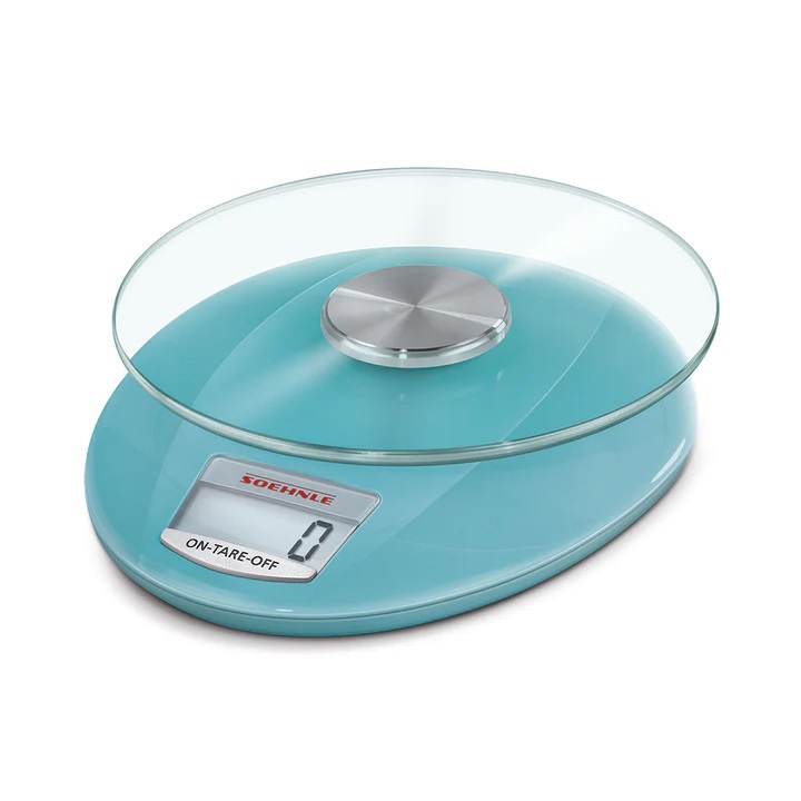 Soehnle KSD S65859 Roma Sky Blue Kitchen Scale - Selffix Singapore