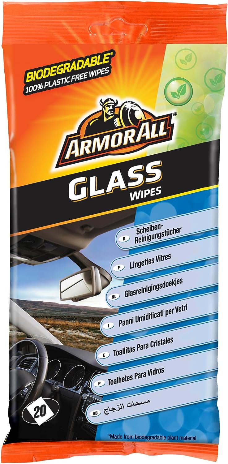 ArmorAll Glass Wipes 20s - Selffix Singapore