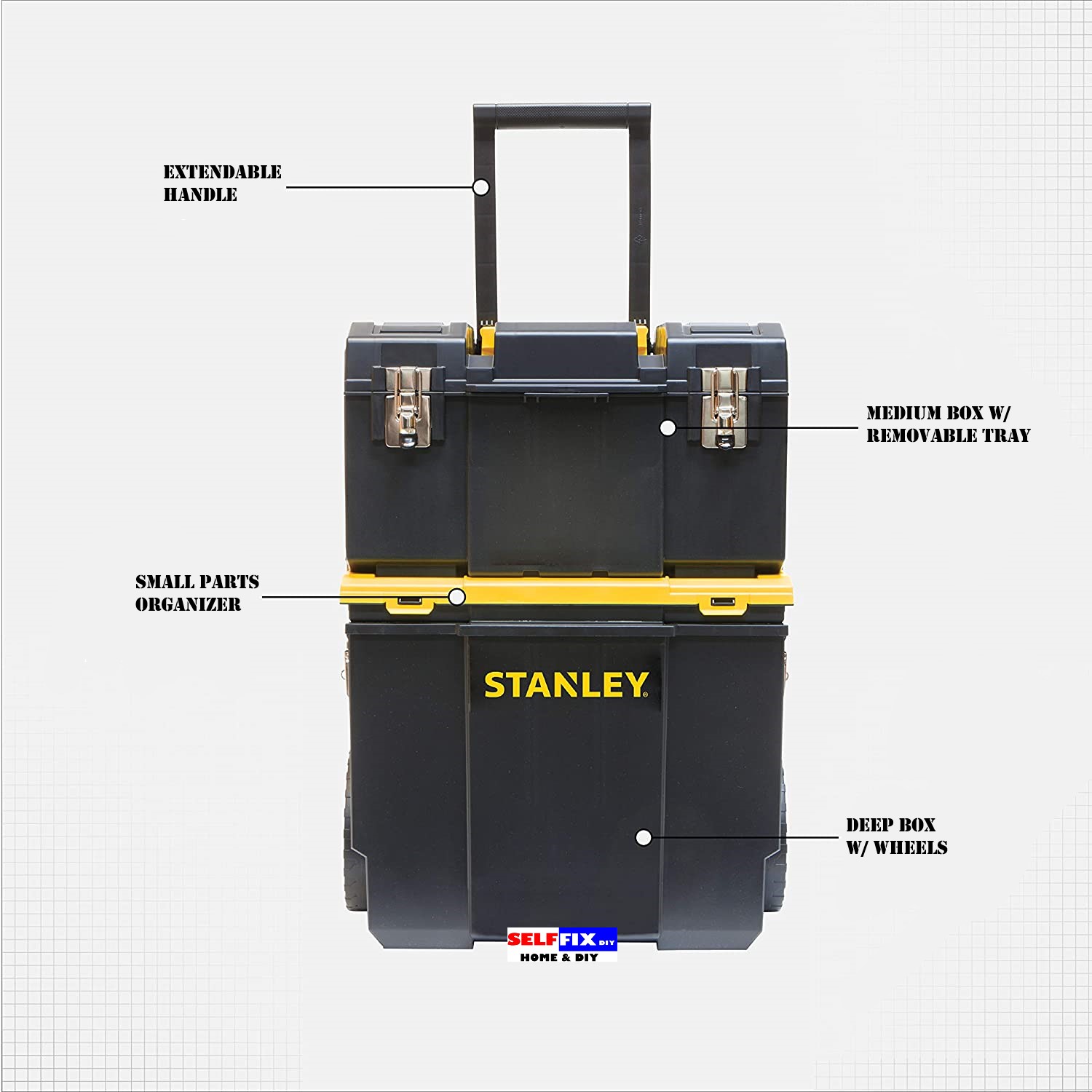 Stanley STST18613 3-In-1 Mobile Workcenter