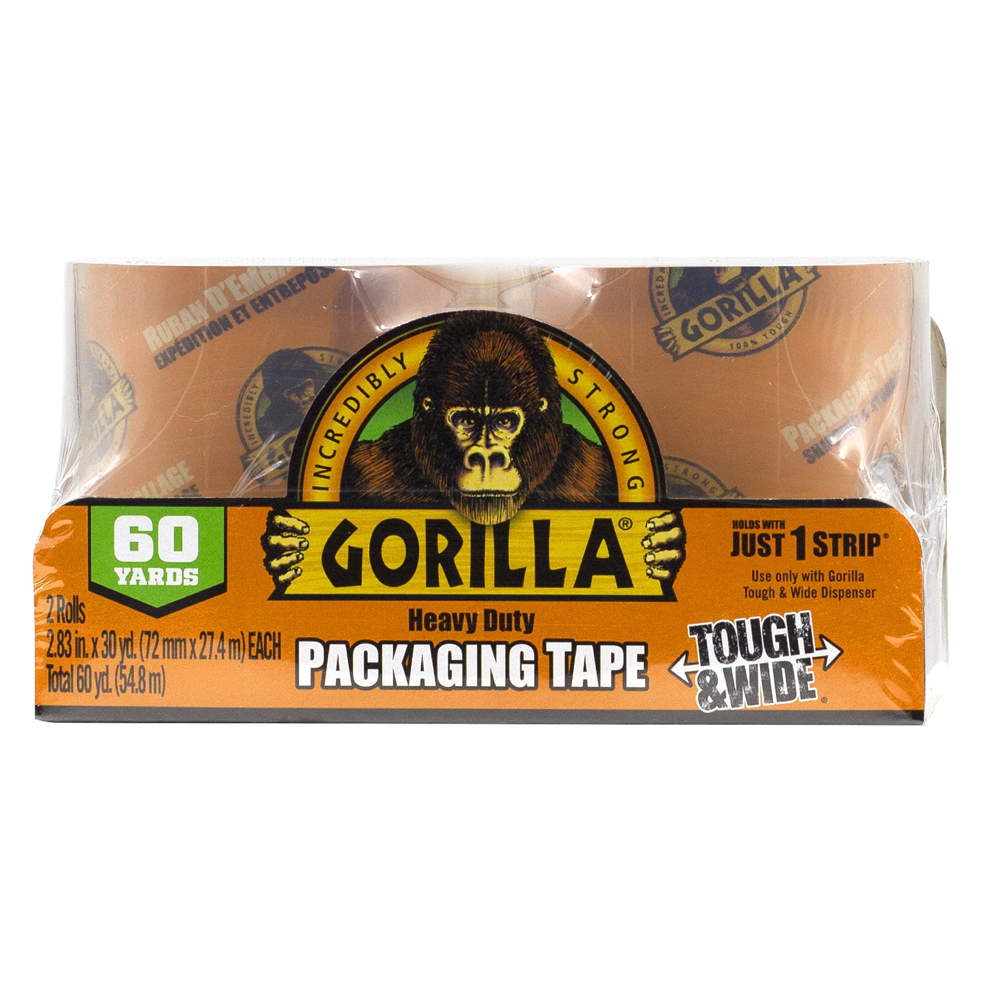 Gorilla Tough & Wide Packaging Tape - Selffix Singapore