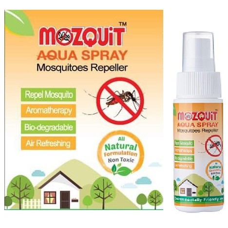 Mozquit Aqua Spray Mosquitoes Repeller 50ml - Selffix Singapore
