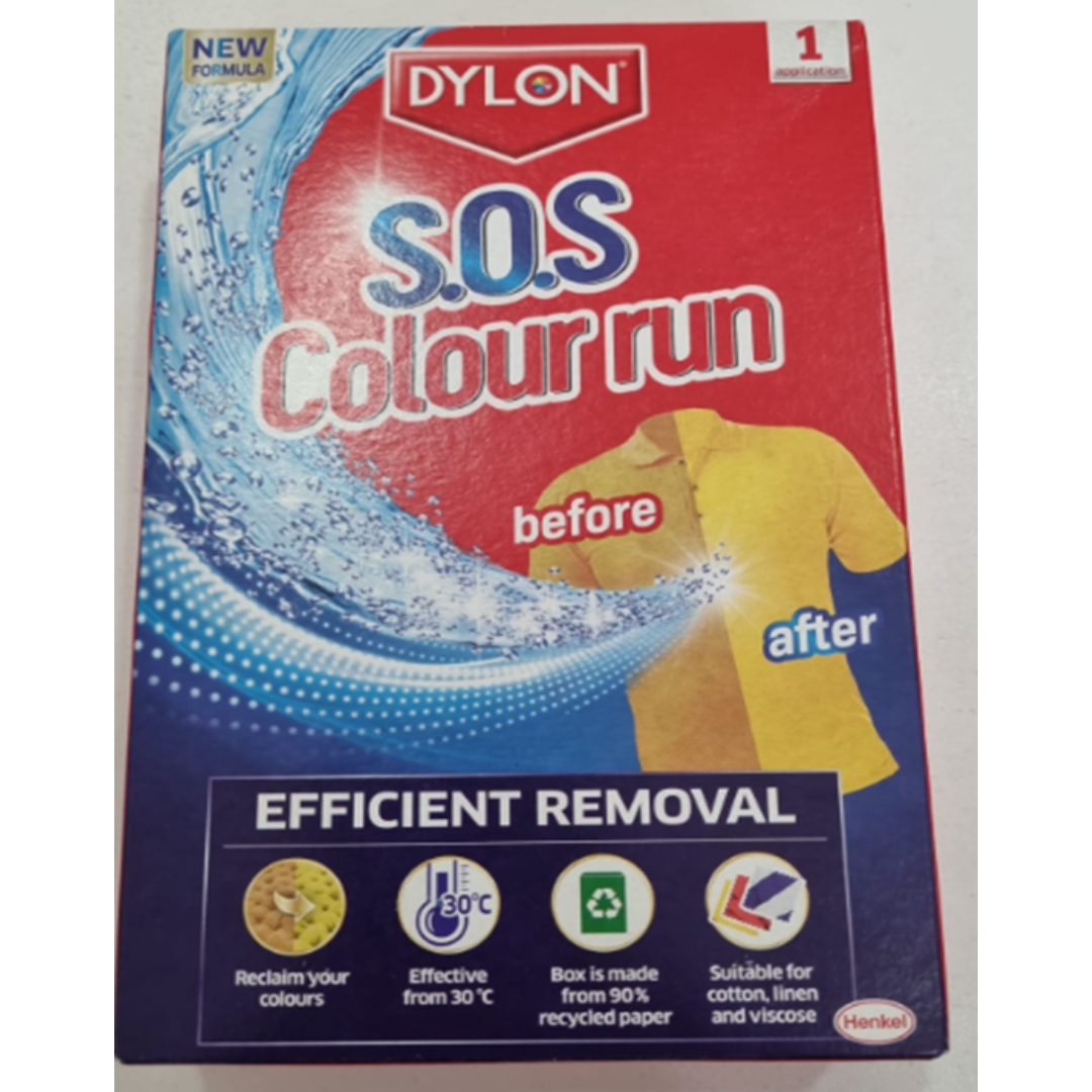 Dylon Colour Run Remover For Whites 25G