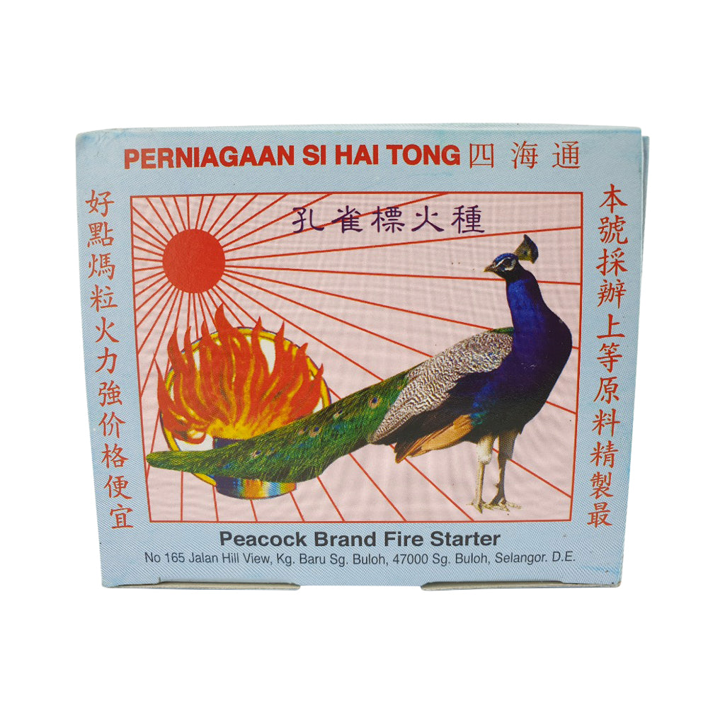 Peacock Fire Starter - 40pcs - Selffix Singapore