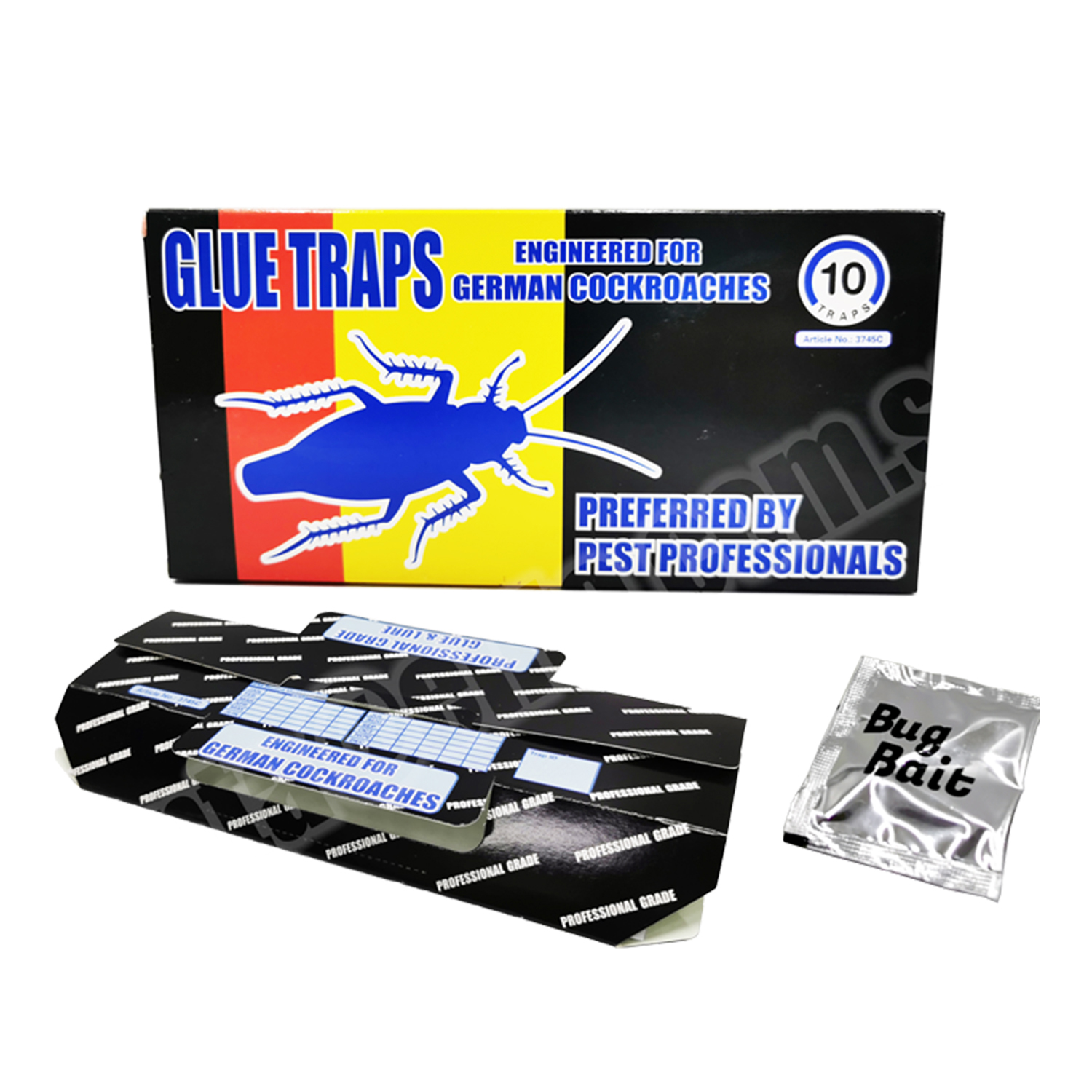 Enta Glue Trap - Cockroaches and Lizards 10pcs - Selffix Singapore