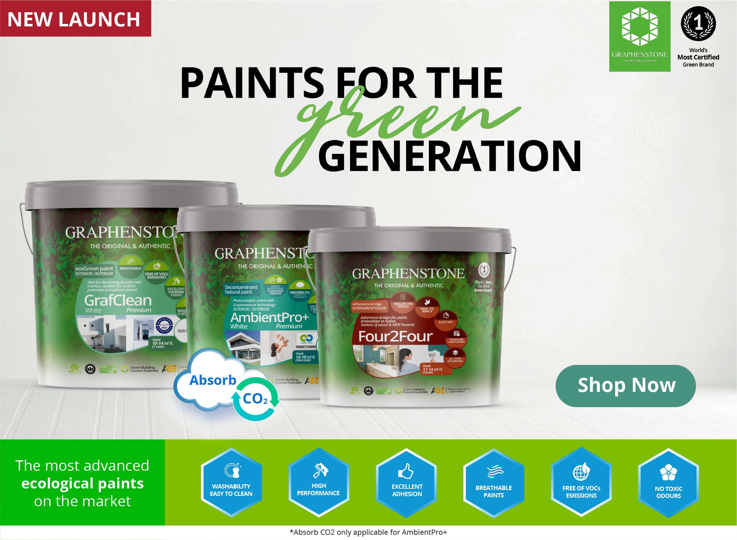 Graphenstone: Paints For The Green Generation | Selffix DIY