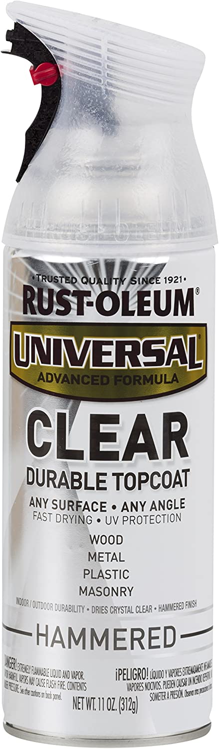 Rust-oleum Universal 302153 Hammered Clear 12oz - Selffix Singapore