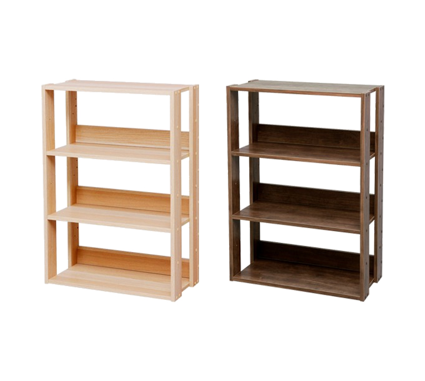 Iris Ohyama Open Wood Rack OWR-600 - Selffix Singapore