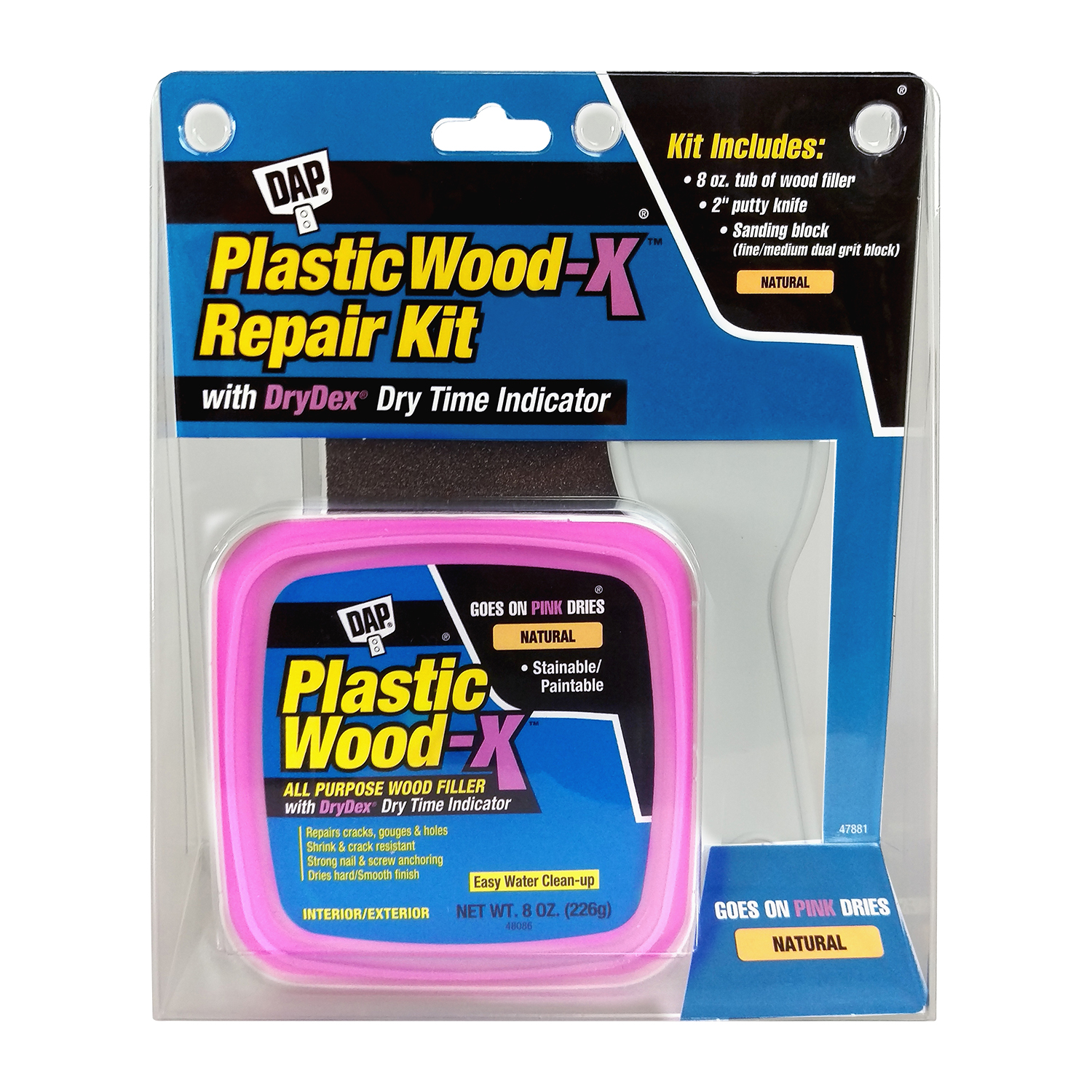 DAP Plastic Wood X Repair Kit 8oz - Selffix Singapore