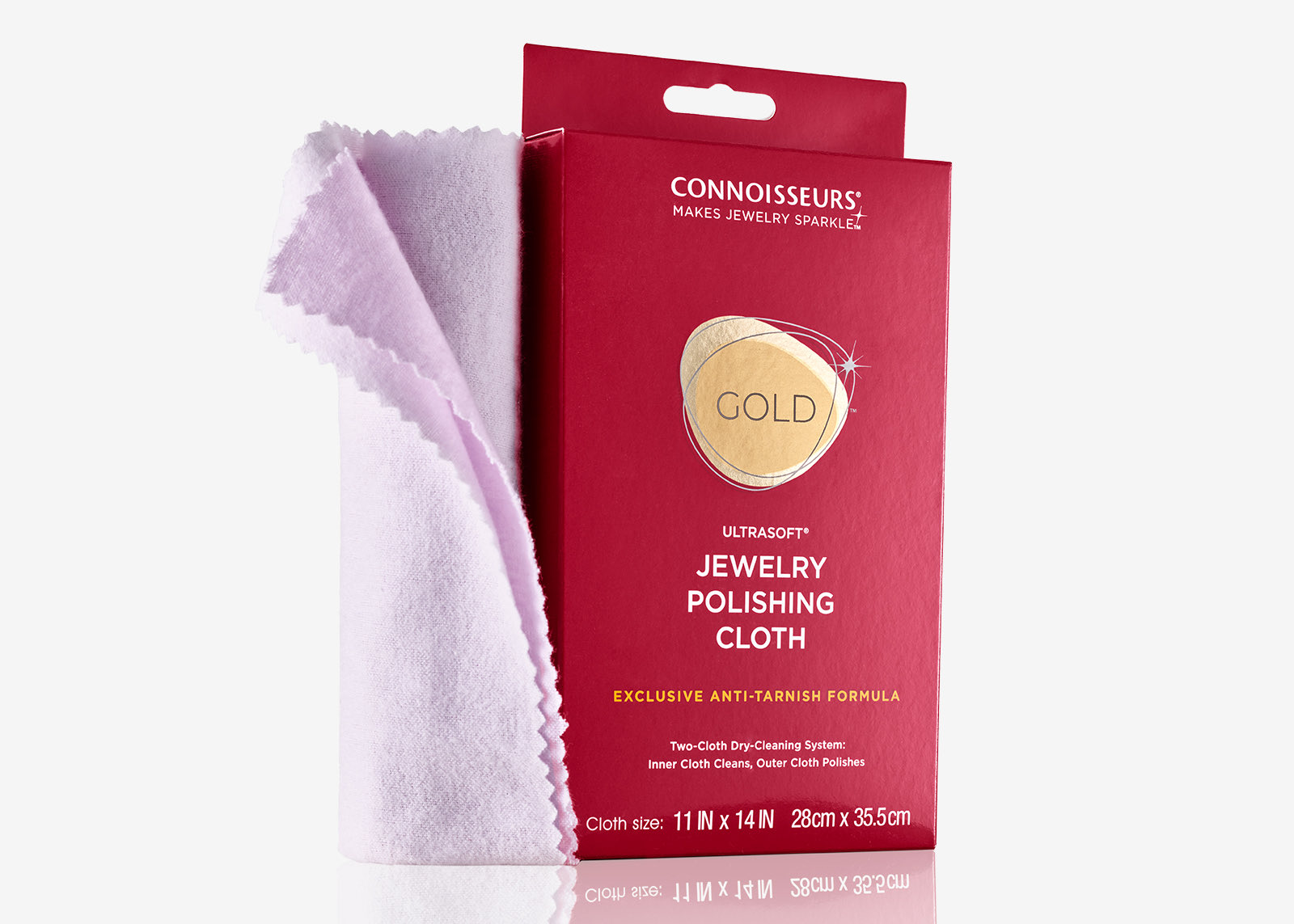 Connoisseurs Gold Jewellery Polish Cloth - Selffix Singapore