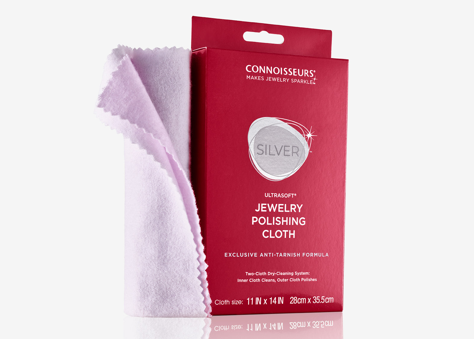 Connoisseurs Silver Jewellery Polish Cloth - Selffix Singapore