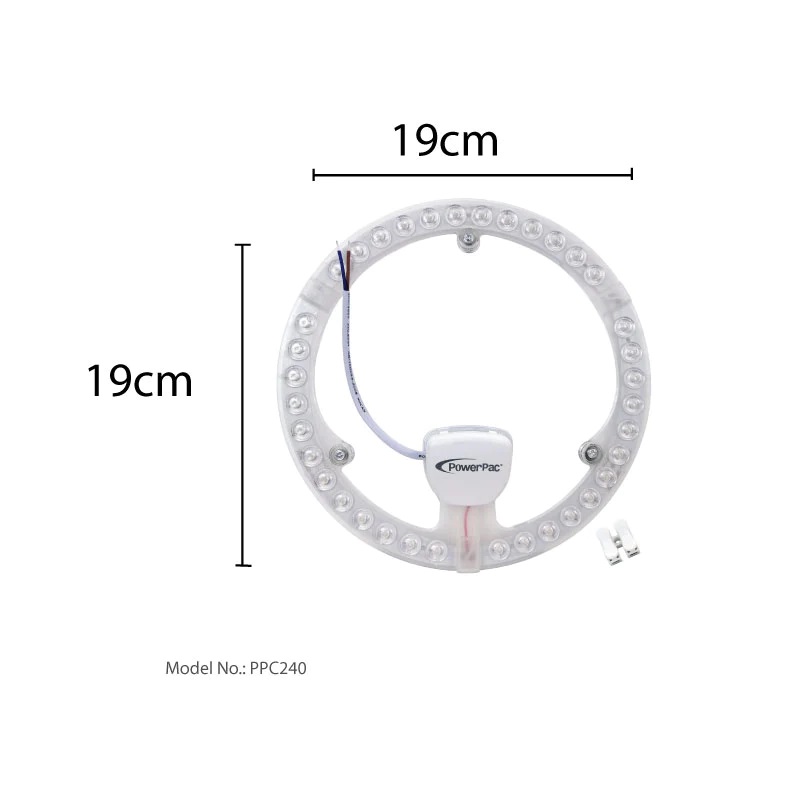 PowerPac LED Circular Tube 24W 6500K Daylight - Selffix Singapore