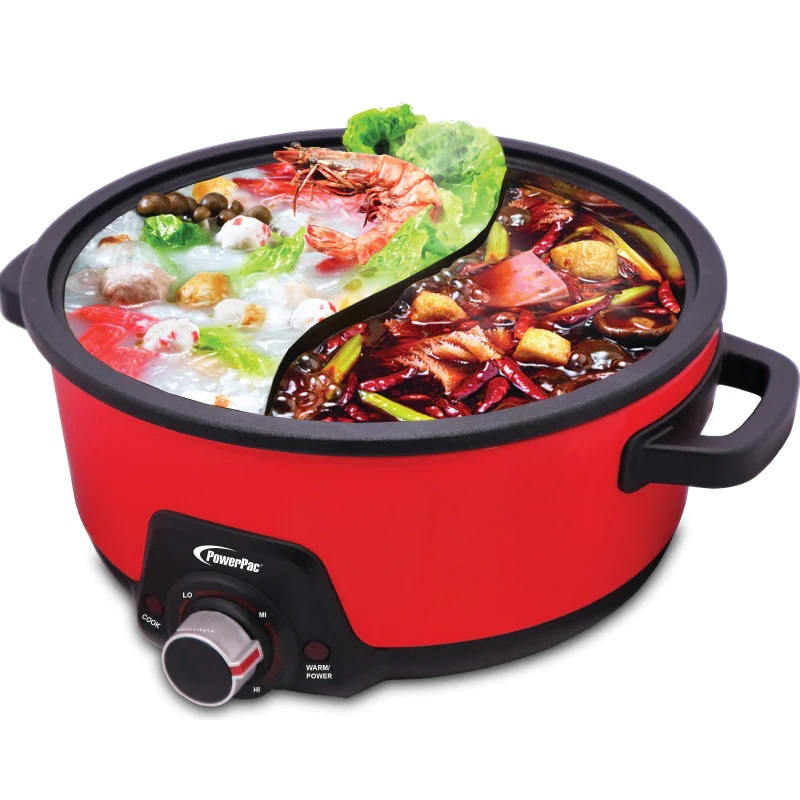 PowerPac_PowerPac PPMC633 Steamboat & MultiCooker YuanYang Pot 5L_Selffix Singapore