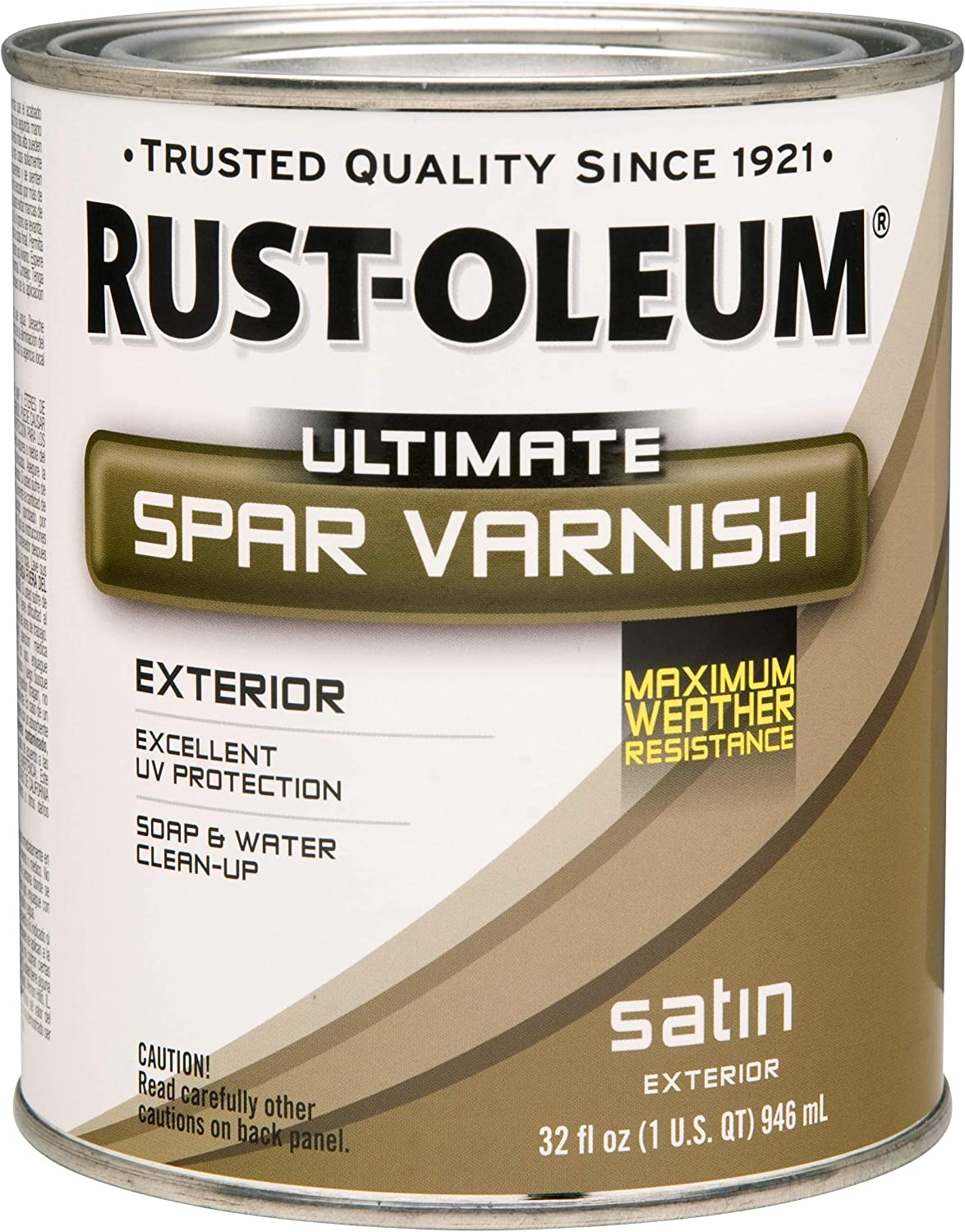 Rust-Oleum Ultimate Spar Varnish Satin 946ml - Selffix Singapore