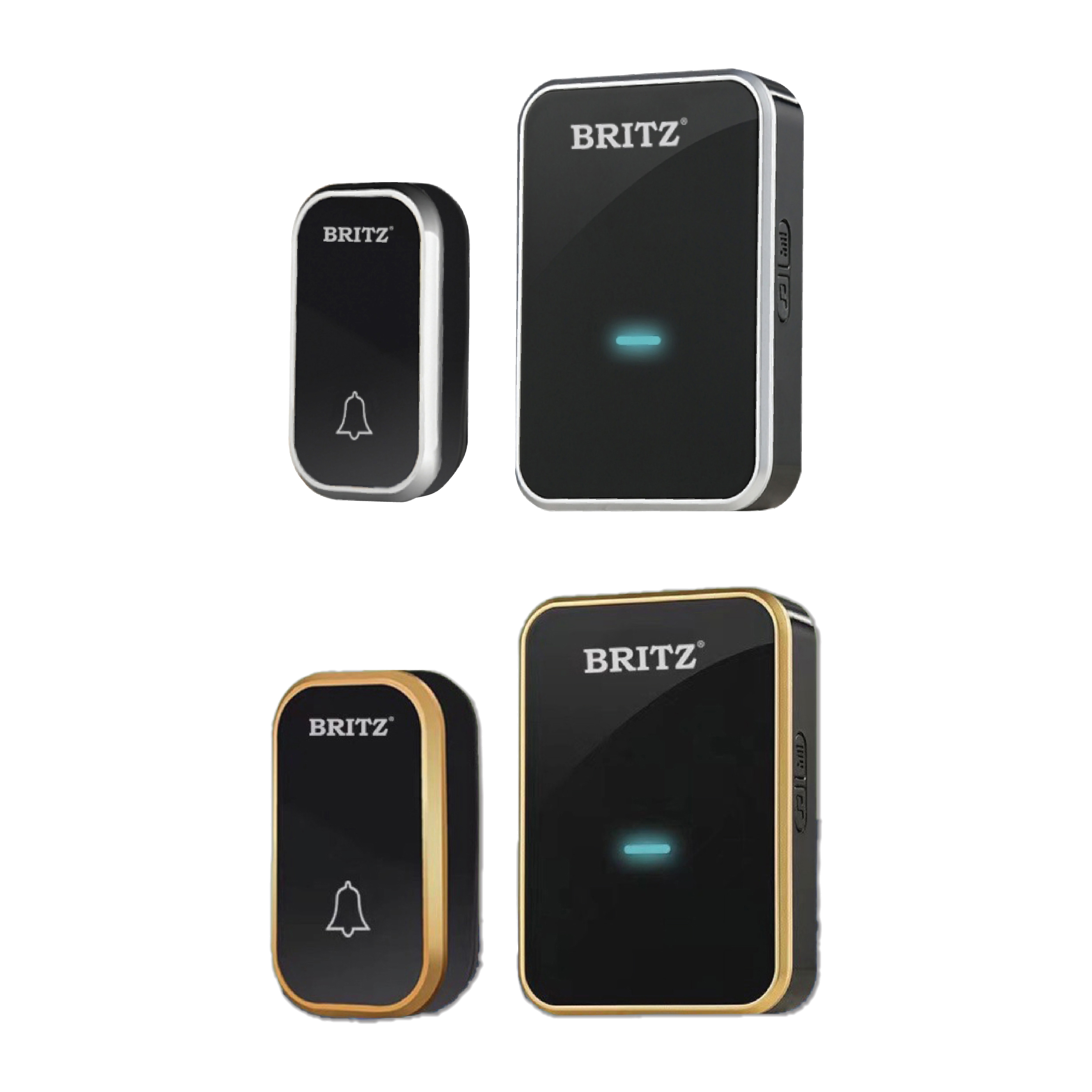 Britz Kinetic Wireless Doorbell - Selffix Singapore