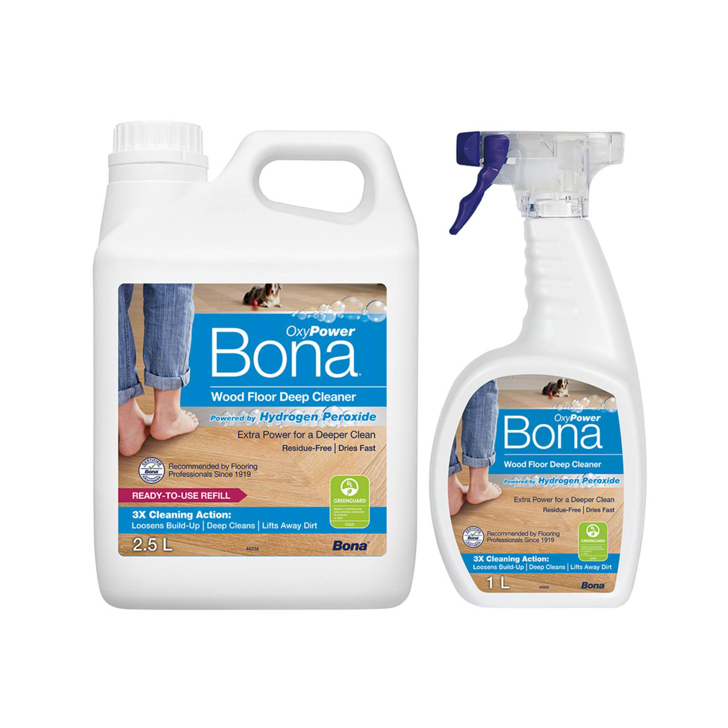 Bona Oxypower Wood Floor Deep Cleaner - Selffix Singapore