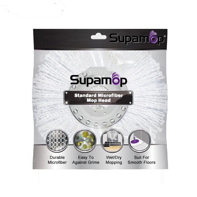 Supamop MH-01 Microfiber Mop Head | Selffix DIY