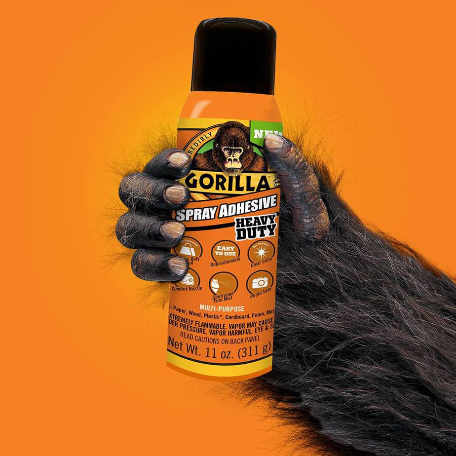 Gorilla Heavy Duty Spray Adhesive 11oz Selffix DIY Online Store