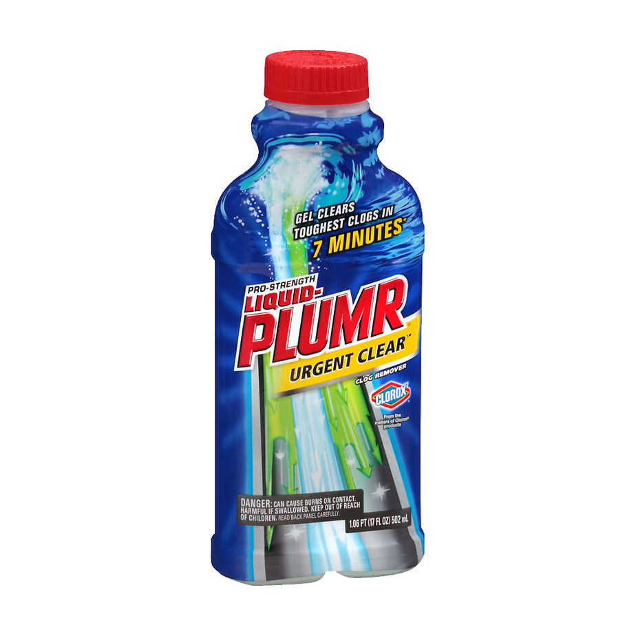 Clorox LiquidPlumr ProStrength Urgent Clear 17oz Selffix DIY Online