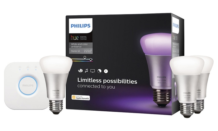 PHILIPS Hue Starter Kit 10W A60 E27 - GEN 3 - Selffix DIY Online Store