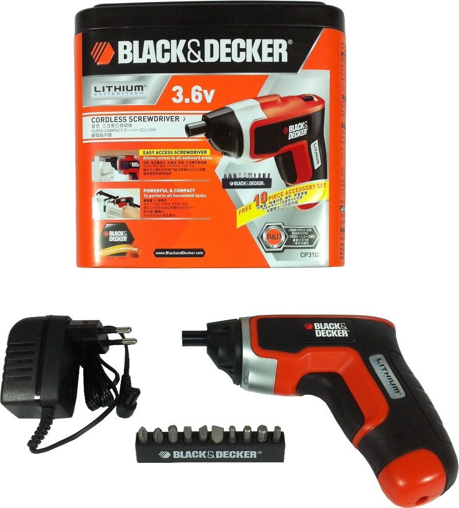 Black and Decker CP310X Screwdriver Compact