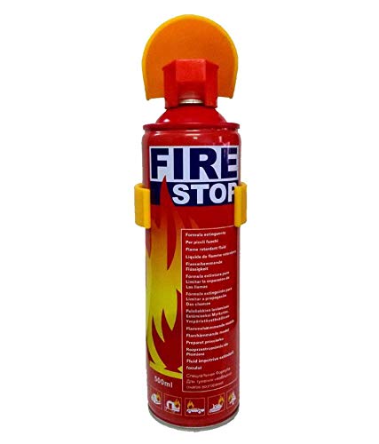 Fire Stop Portable Fire Extinguisher 500ml | Selffix DIY