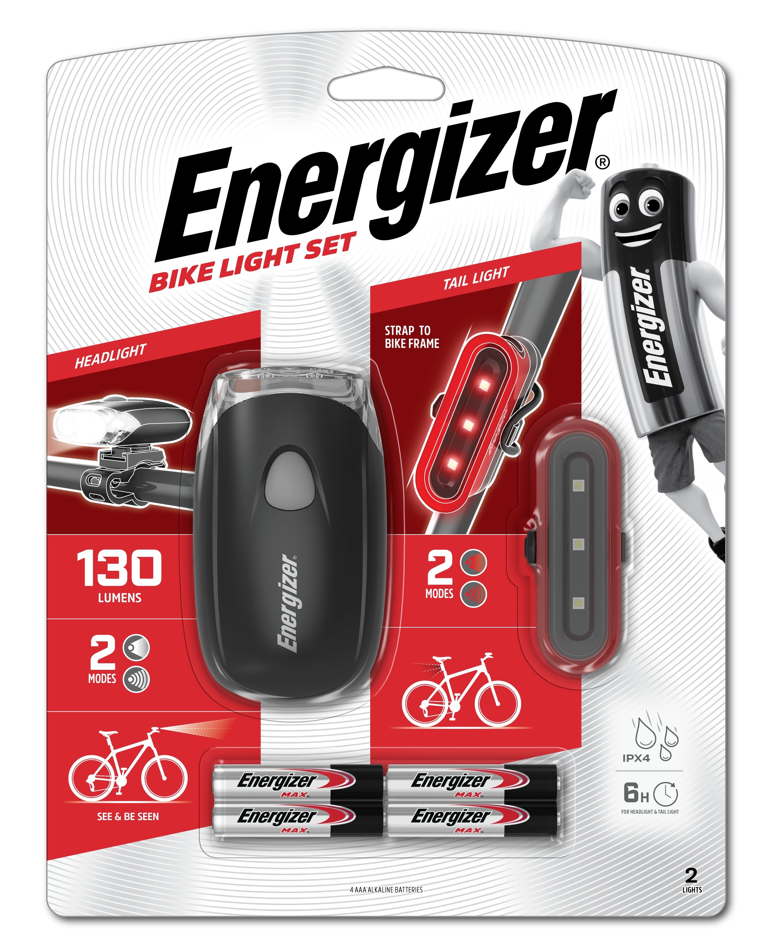 Energizer Bike Light Set