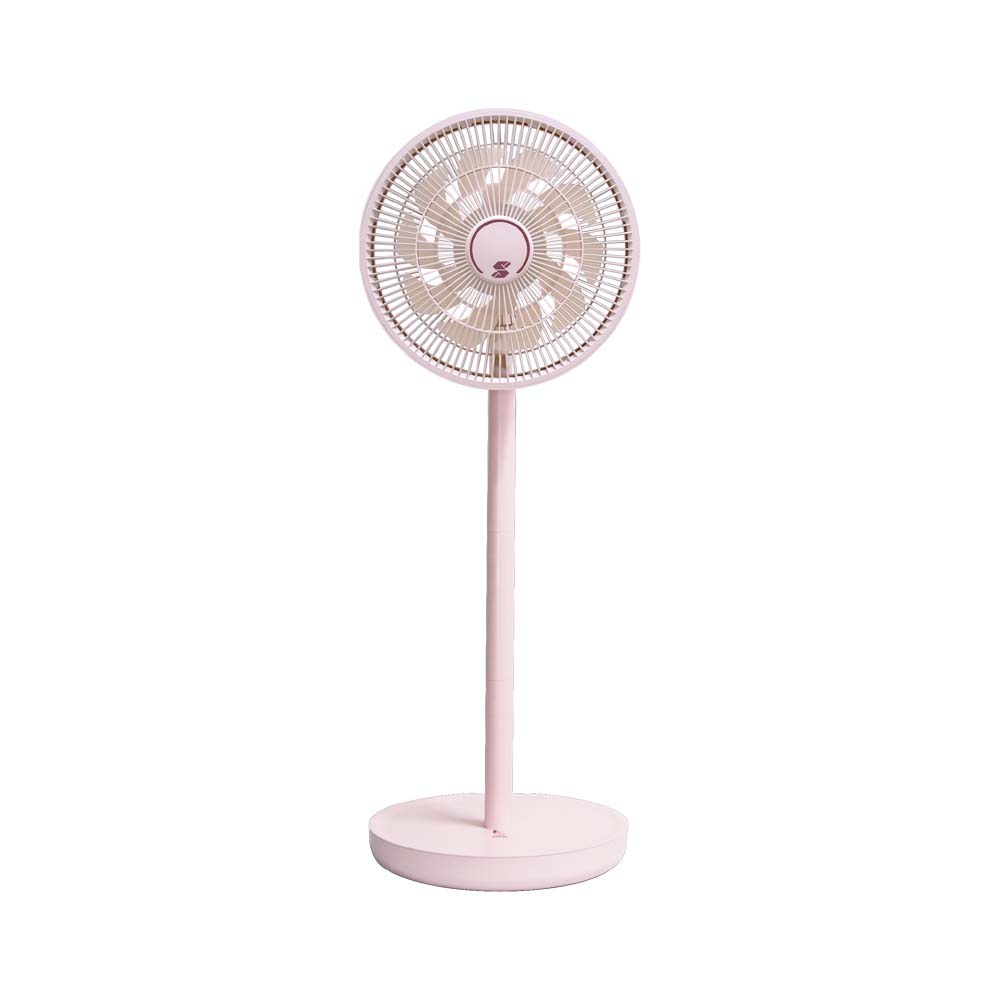 Soundteoh Air Circulation Stand Fan SCF-33 Pink