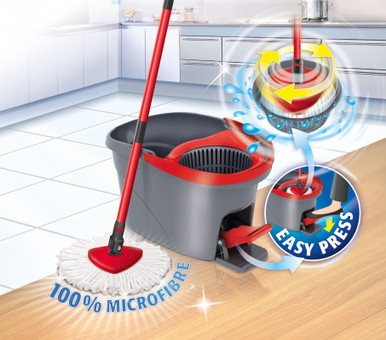 Vileda Easy Wring & Clean Spin Mop Set