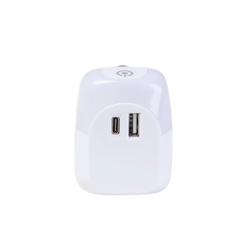 Morries USB-C Wall Charger with Night Light MS2001USB/C