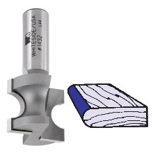 Half Round Router Bits