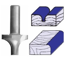 Roundover and Edge Trim Router Bits