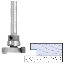 Slot and Undercut Router Bits