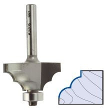 Double Round Router Bits