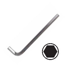 Hex L-Keys - Long Arm - Nickel