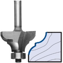 Cove and Bead Router Bits